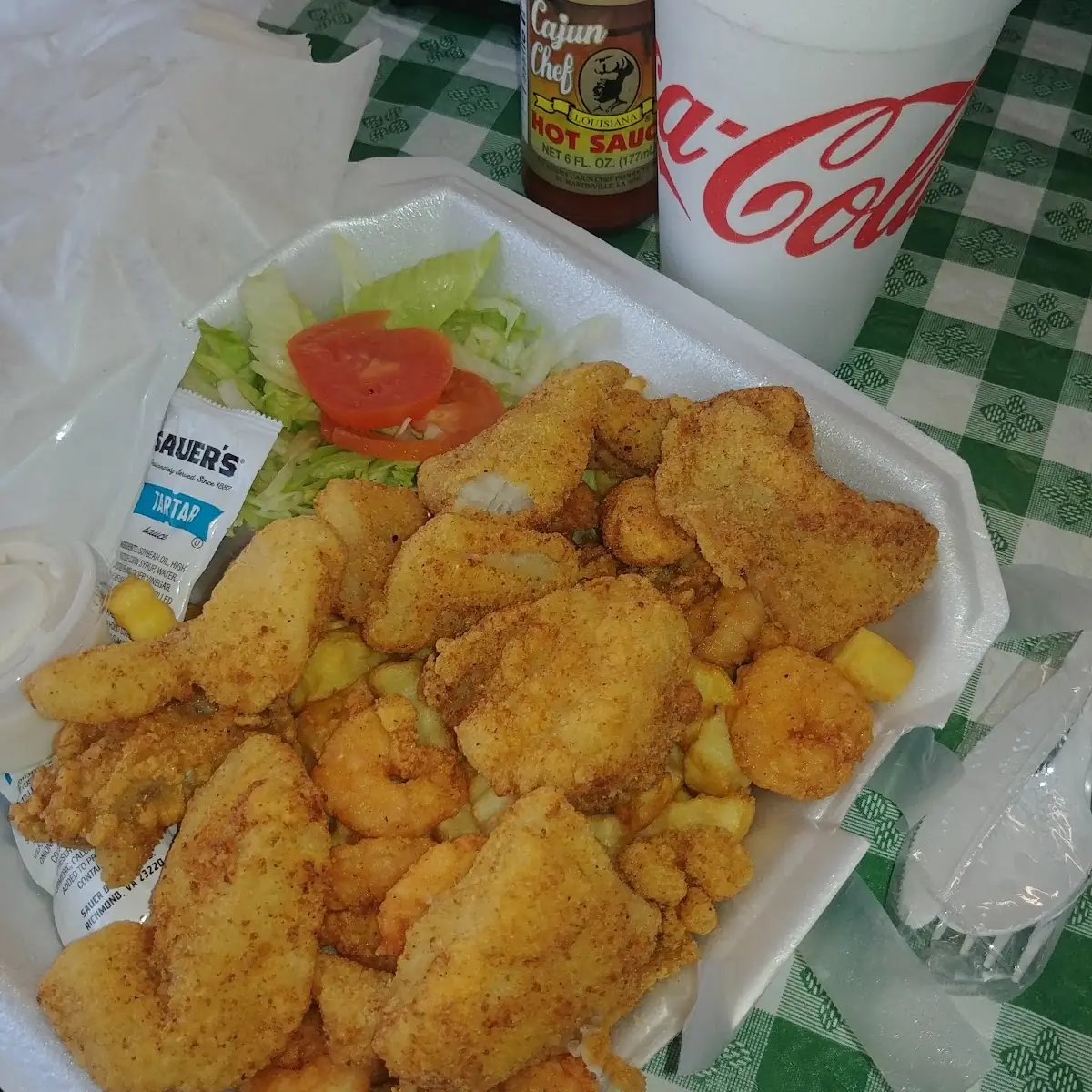 Seafood Combo Platter