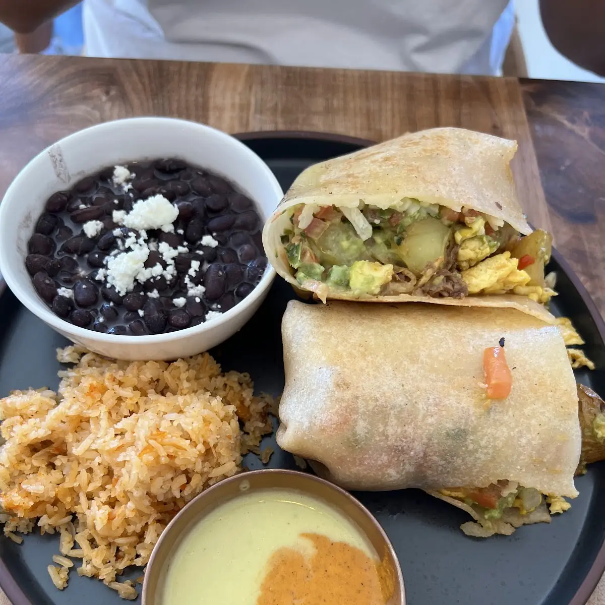 Breakfast Burrito Available All Day