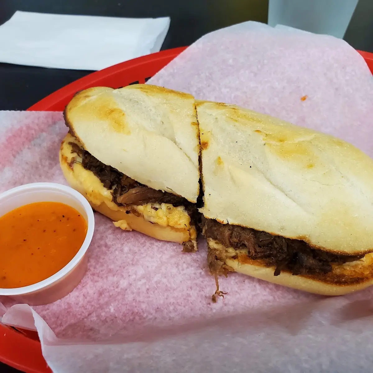 Asiago Pot Roast Sandwich