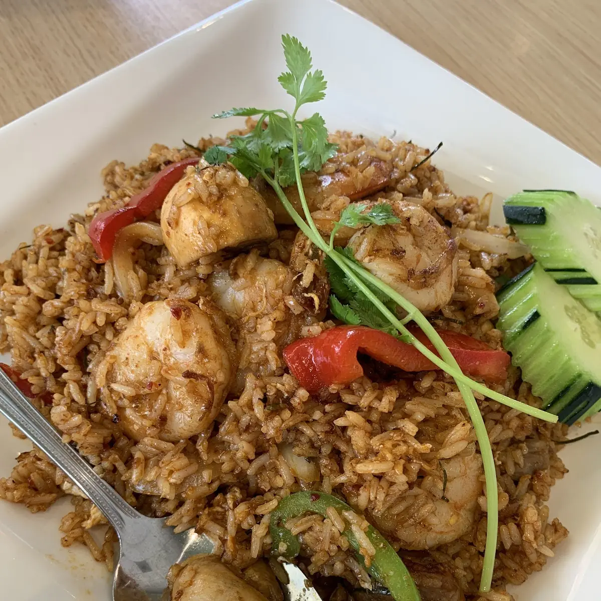 Spicy Basil Fried Rice