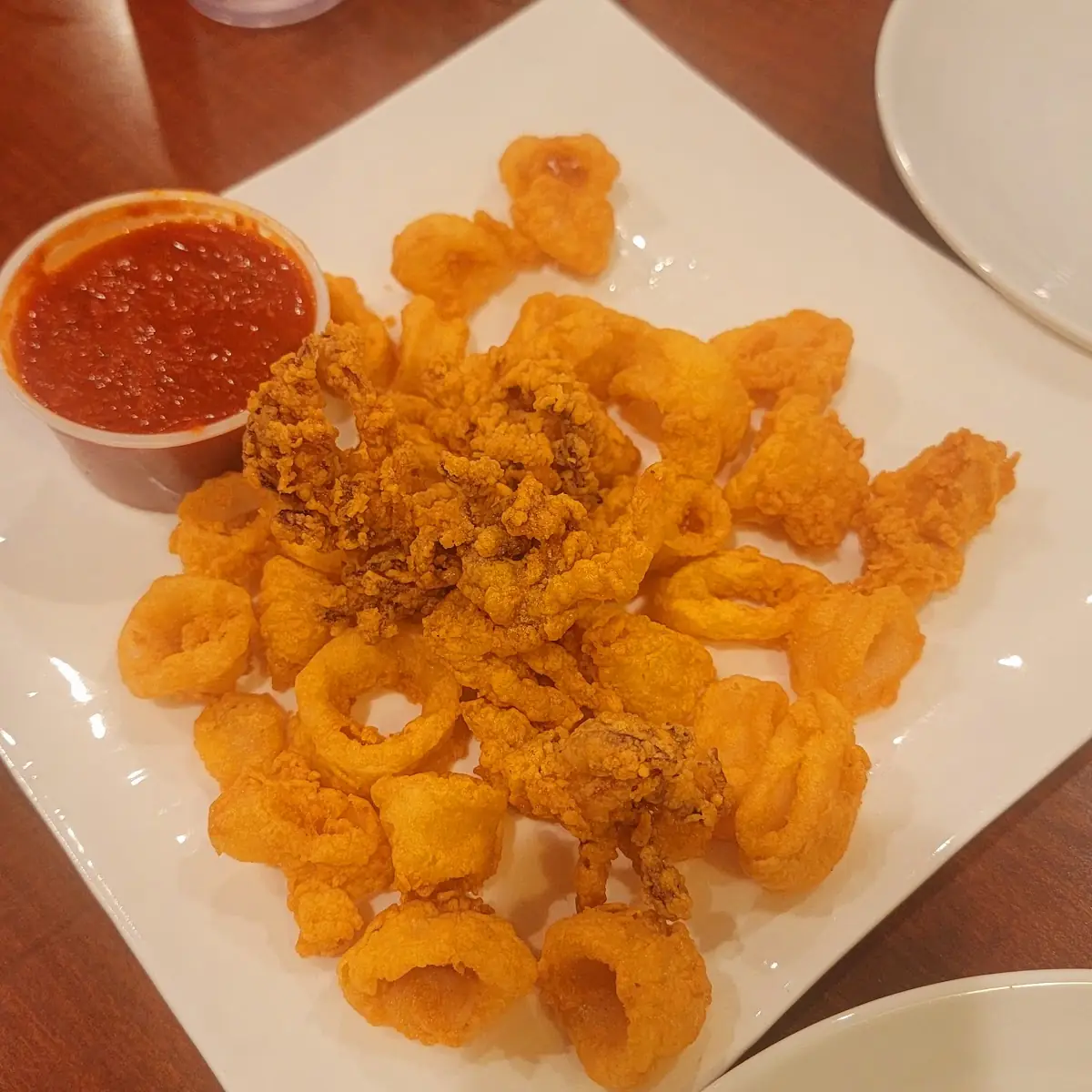 Fried Calamari with Sauce