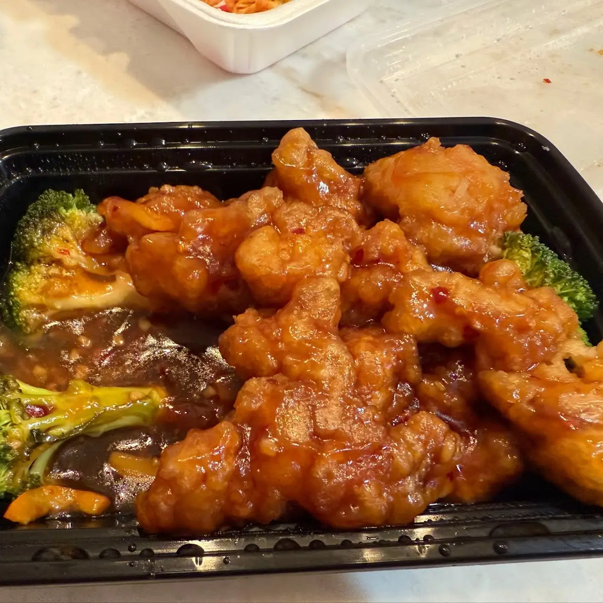 （L） Honey Chicken Bento
