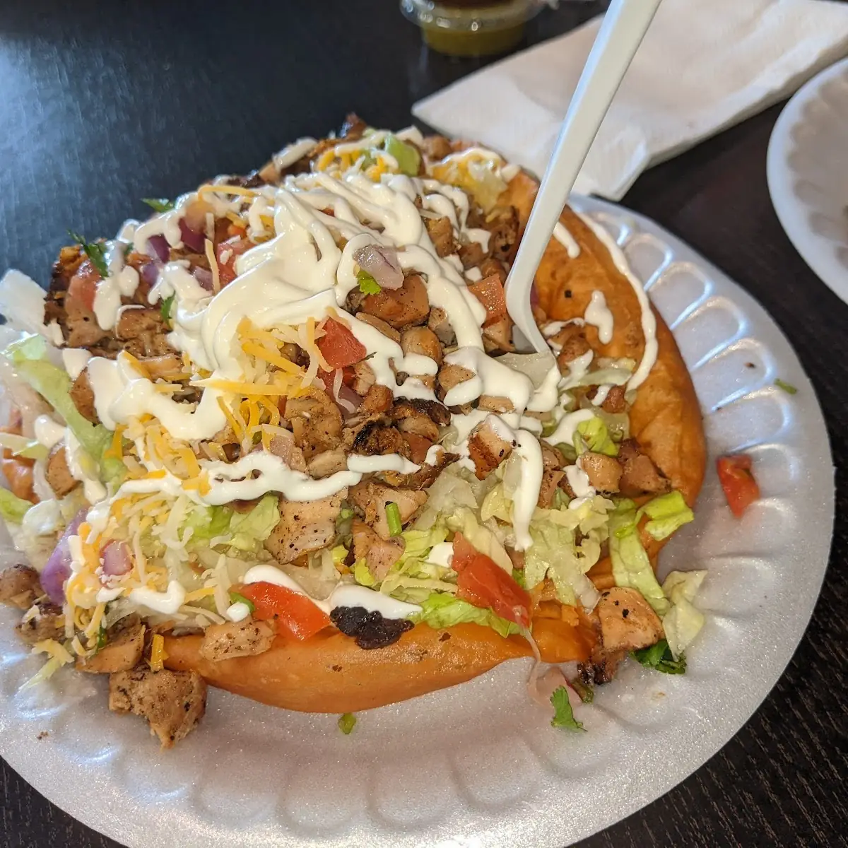 Grilled Chicken Taco Salad