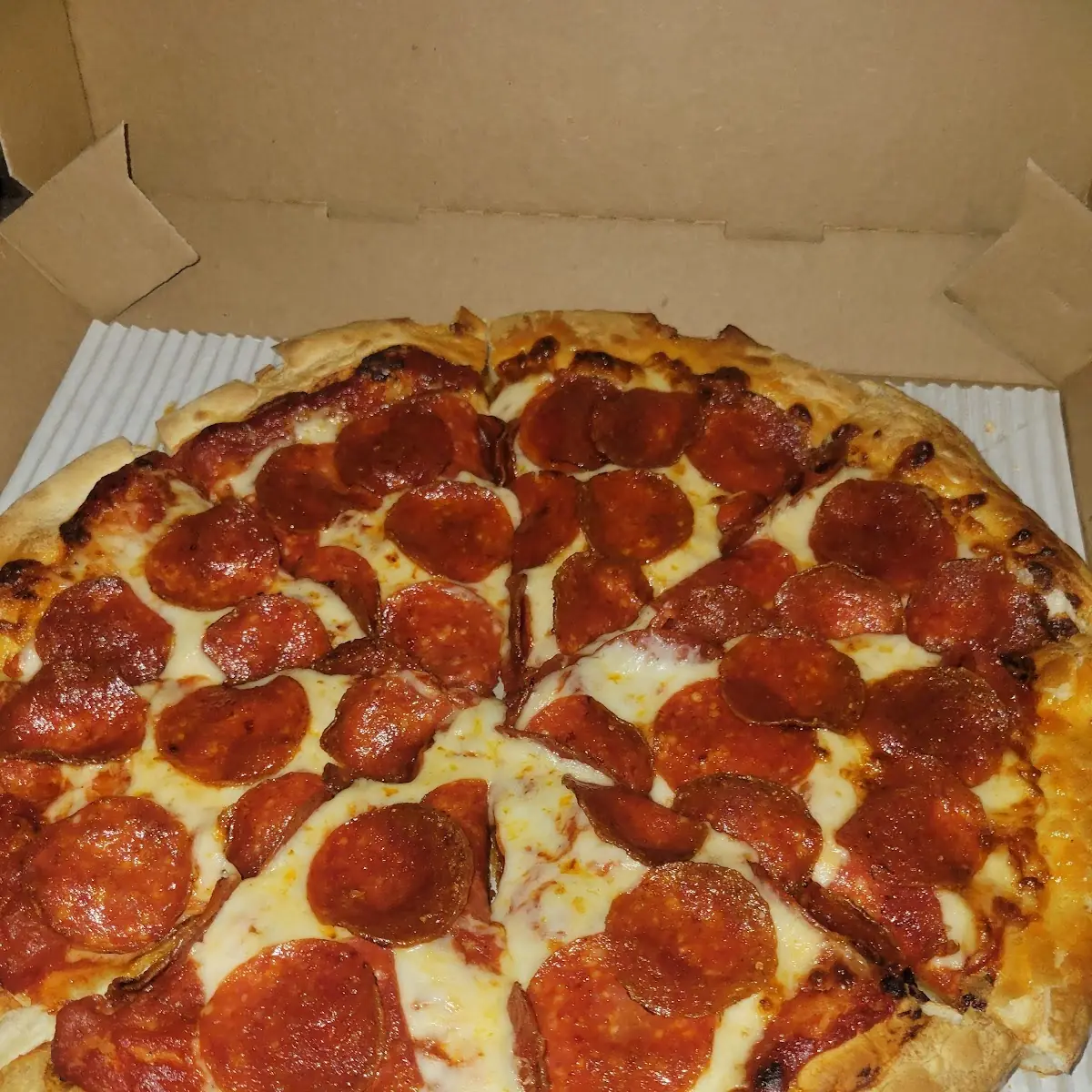 Pan Pizza Well Done