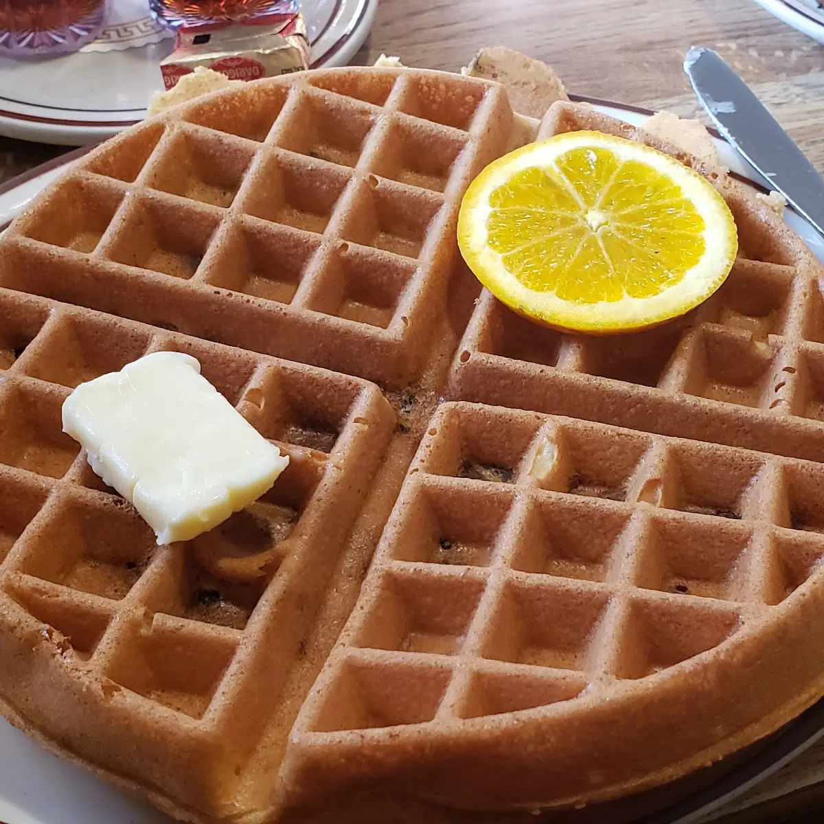 Golden Brown Waffle