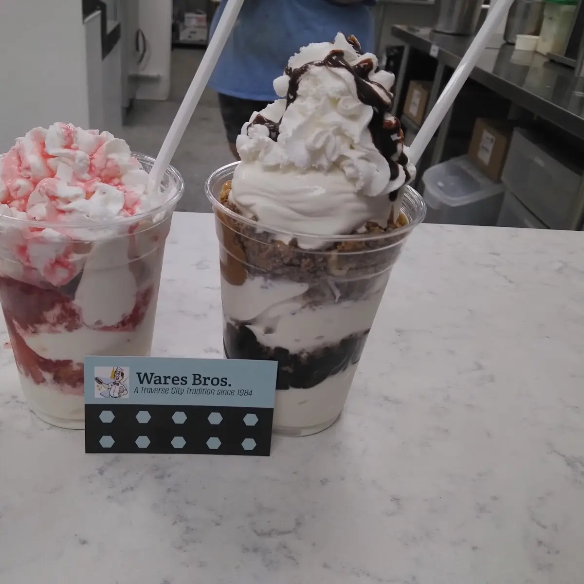 Strawberry Shortcake Sundae