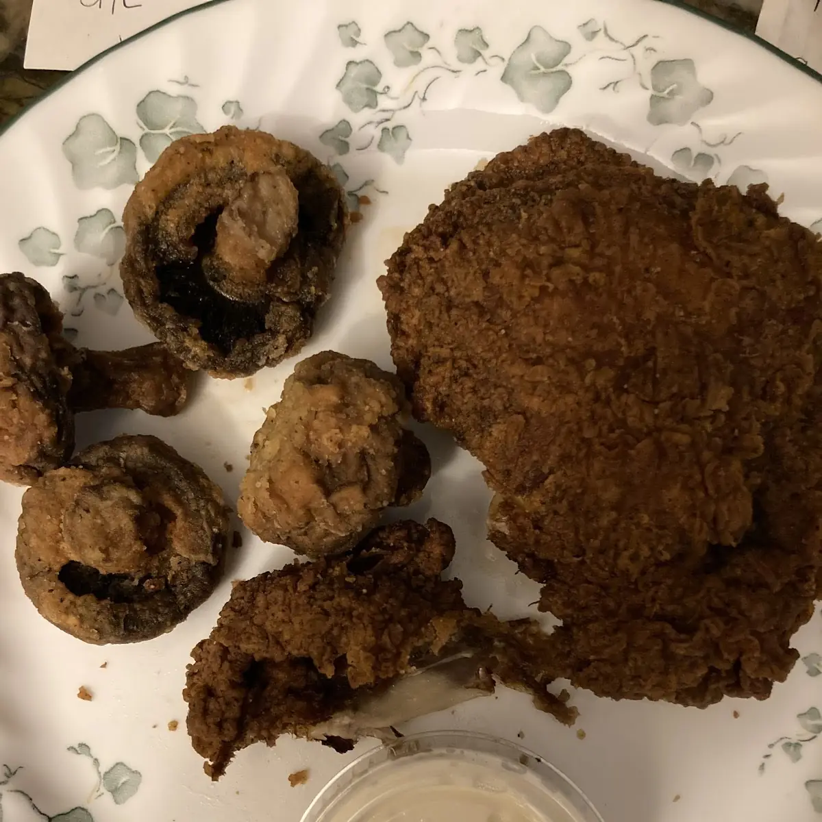 Deep Fried Mushrooms