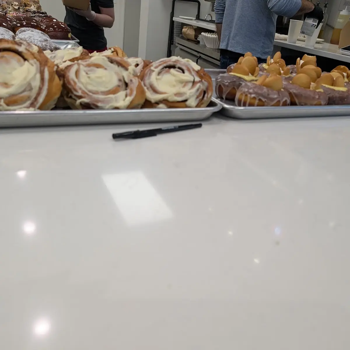 Cinnamon Roll and Banana Pudding Donut