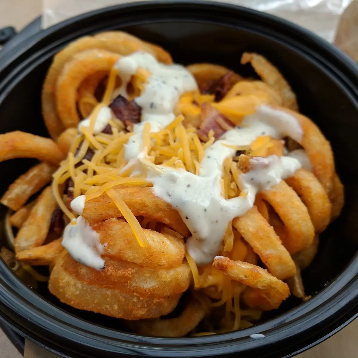 Loaded Curly Fries