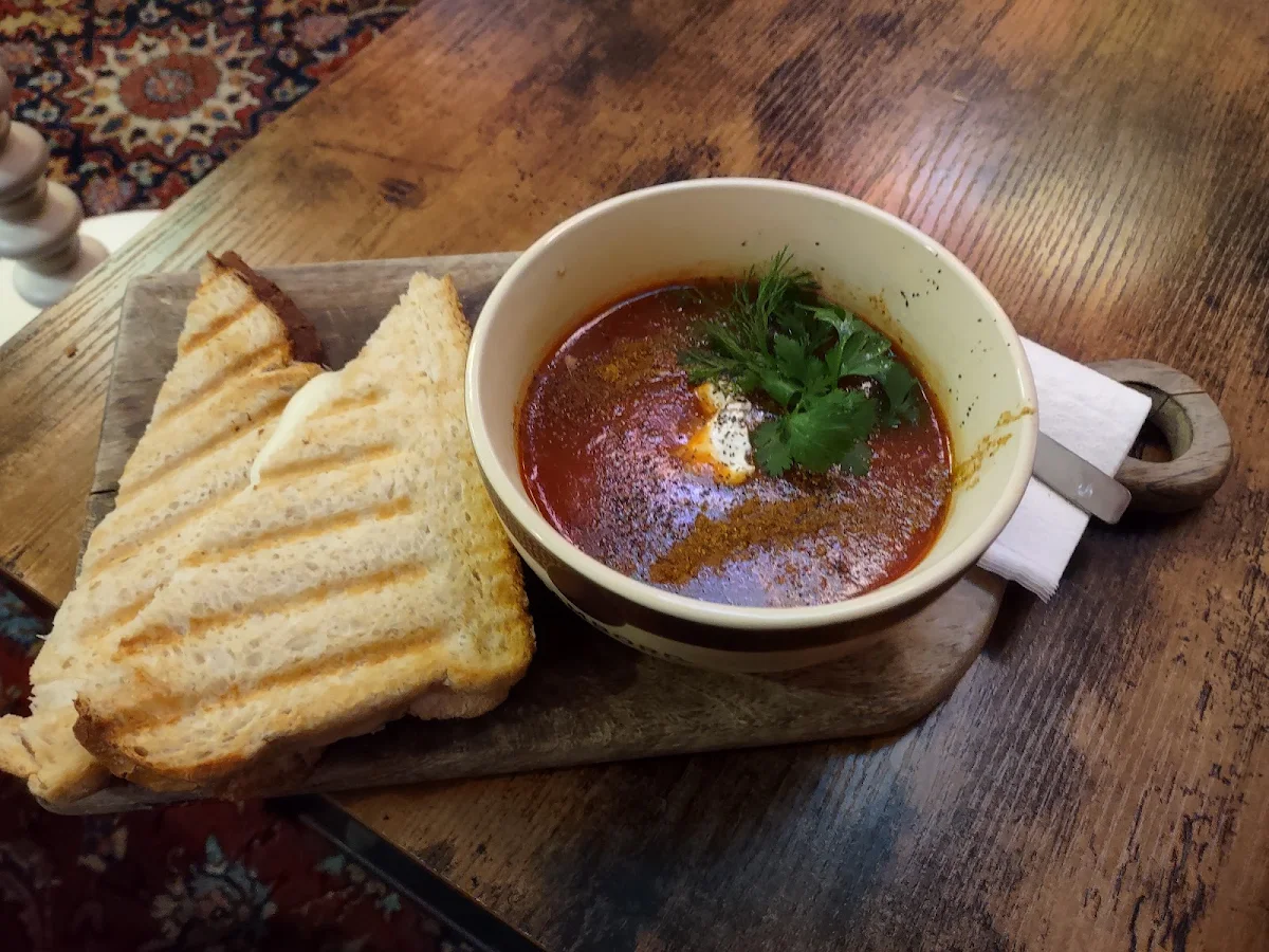 Grilled Cheese and Tomato Soup