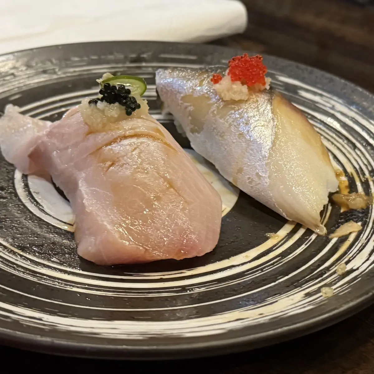 Yellowtail Sashimi