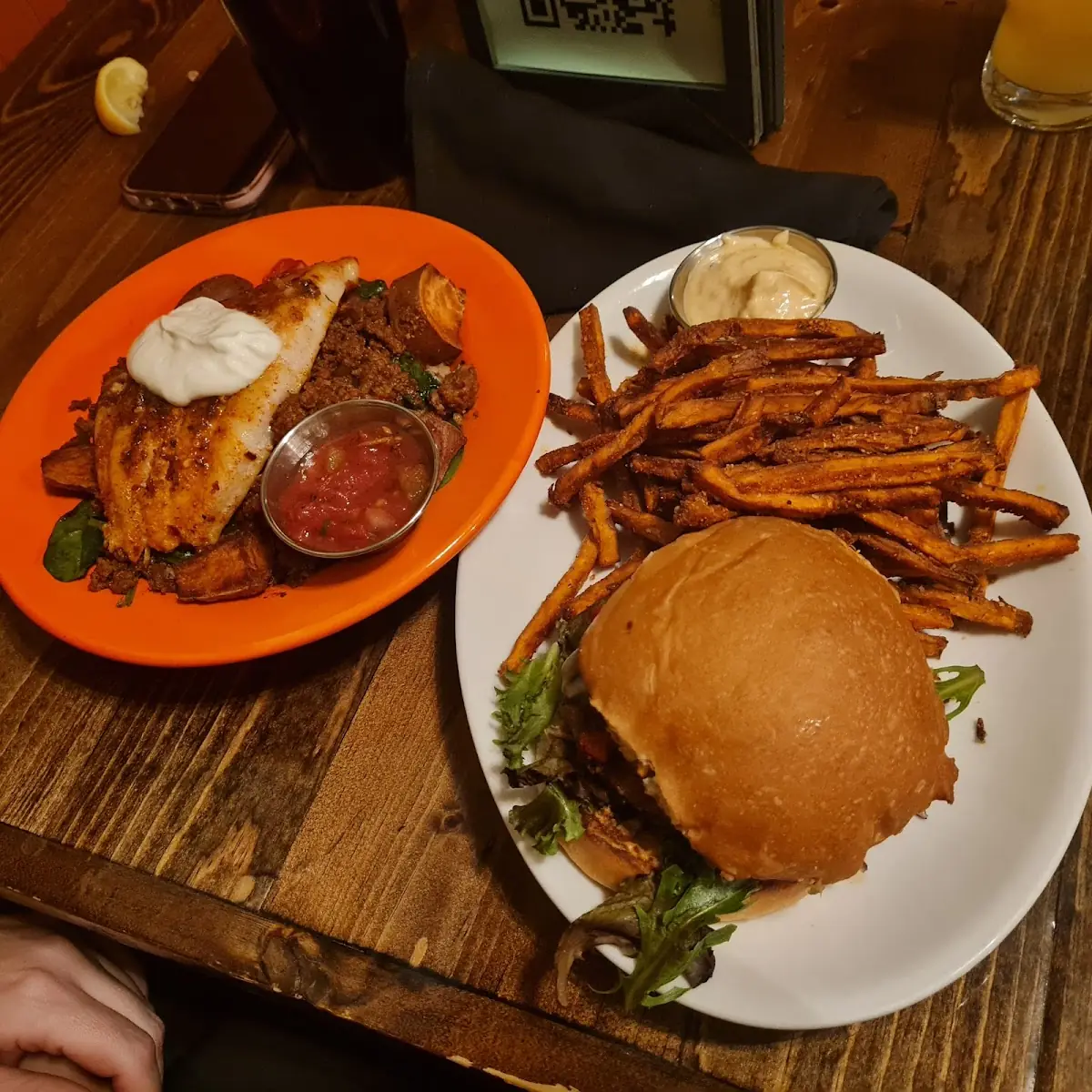 Fire on the Mountain Burger