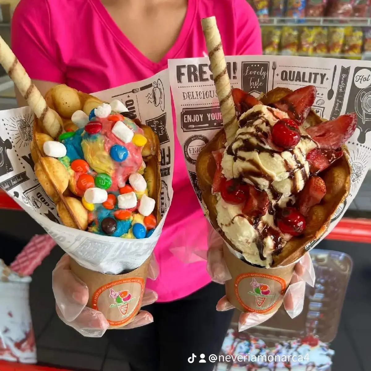 Bubble Waffle Dulce