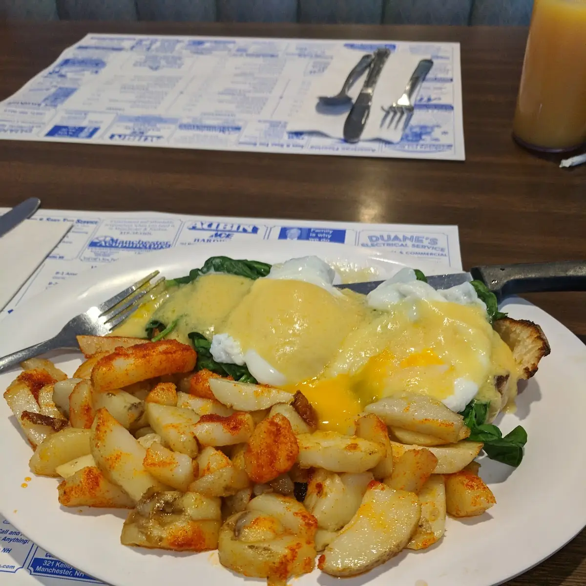 Eggs Florentine