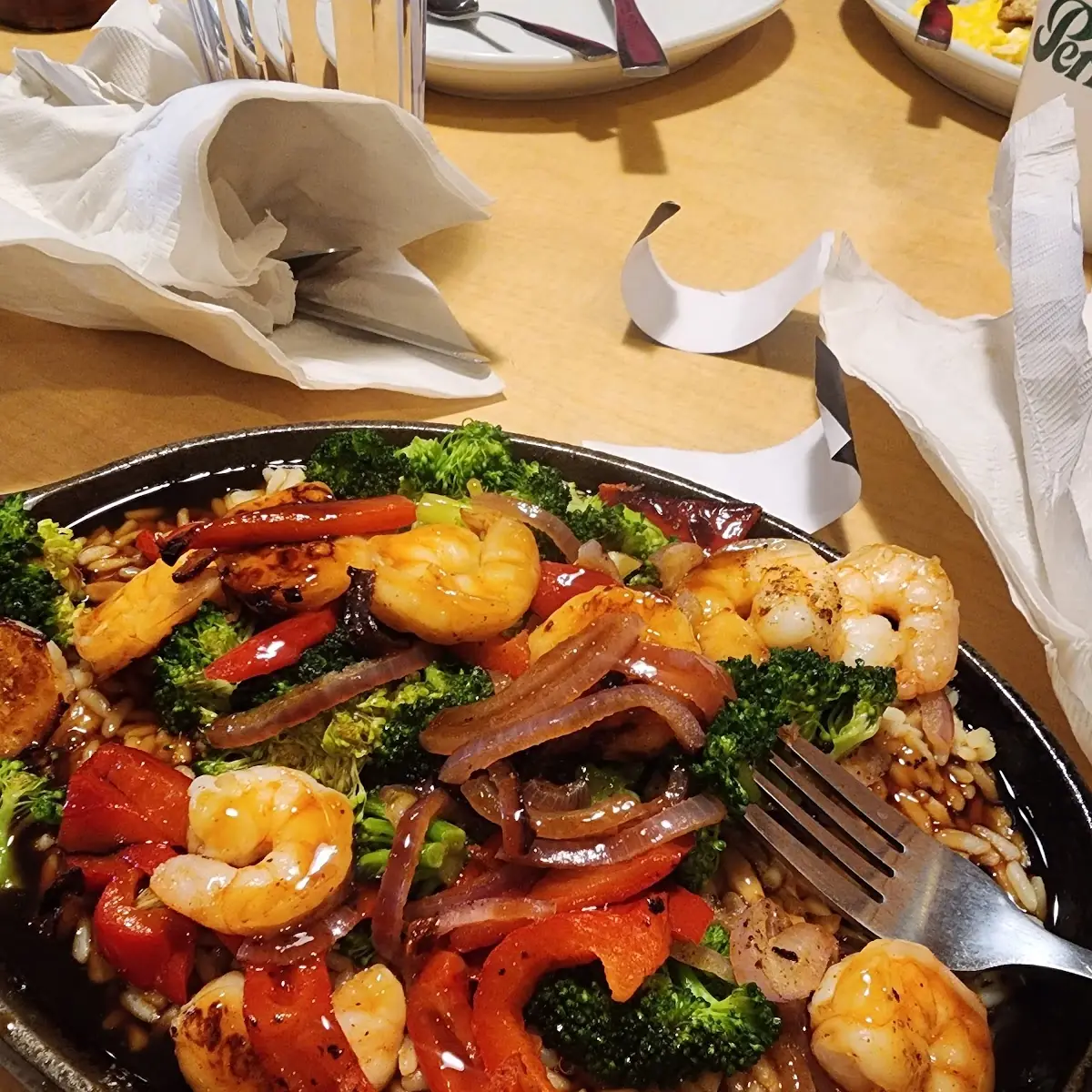 Hibachi Grilled Shrimp Skillet
