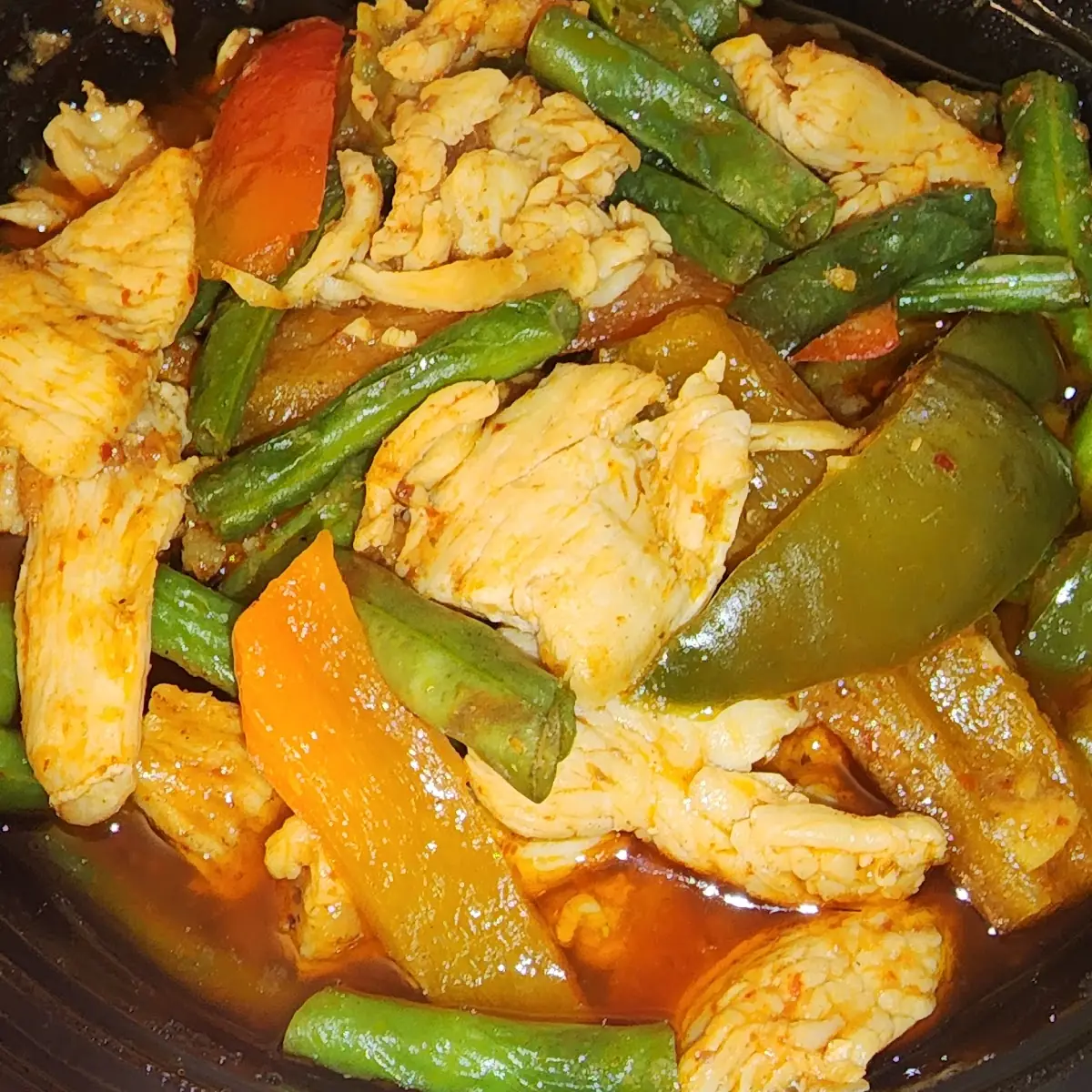 Prik Khing Chicken