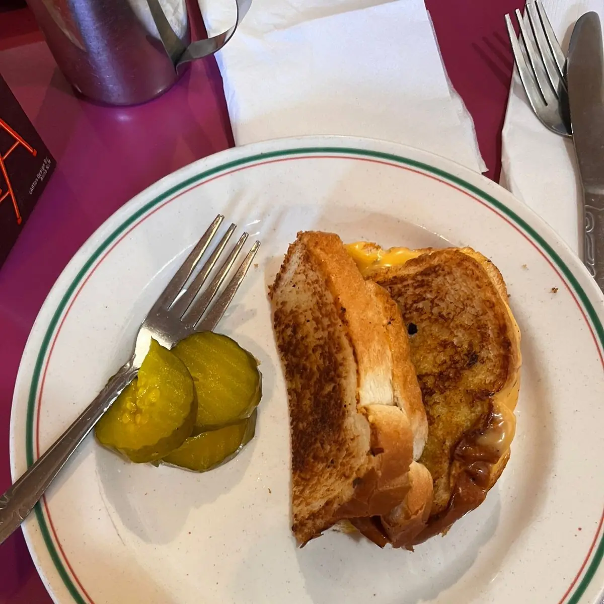 Grilled Cheese Sandwiches