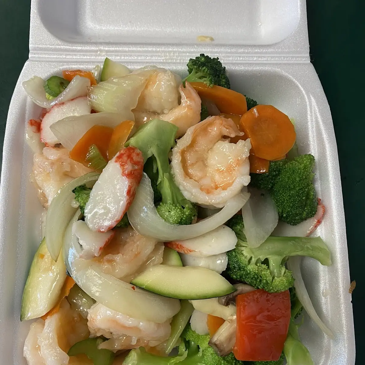 Shrimp with Mixed Vegetables
