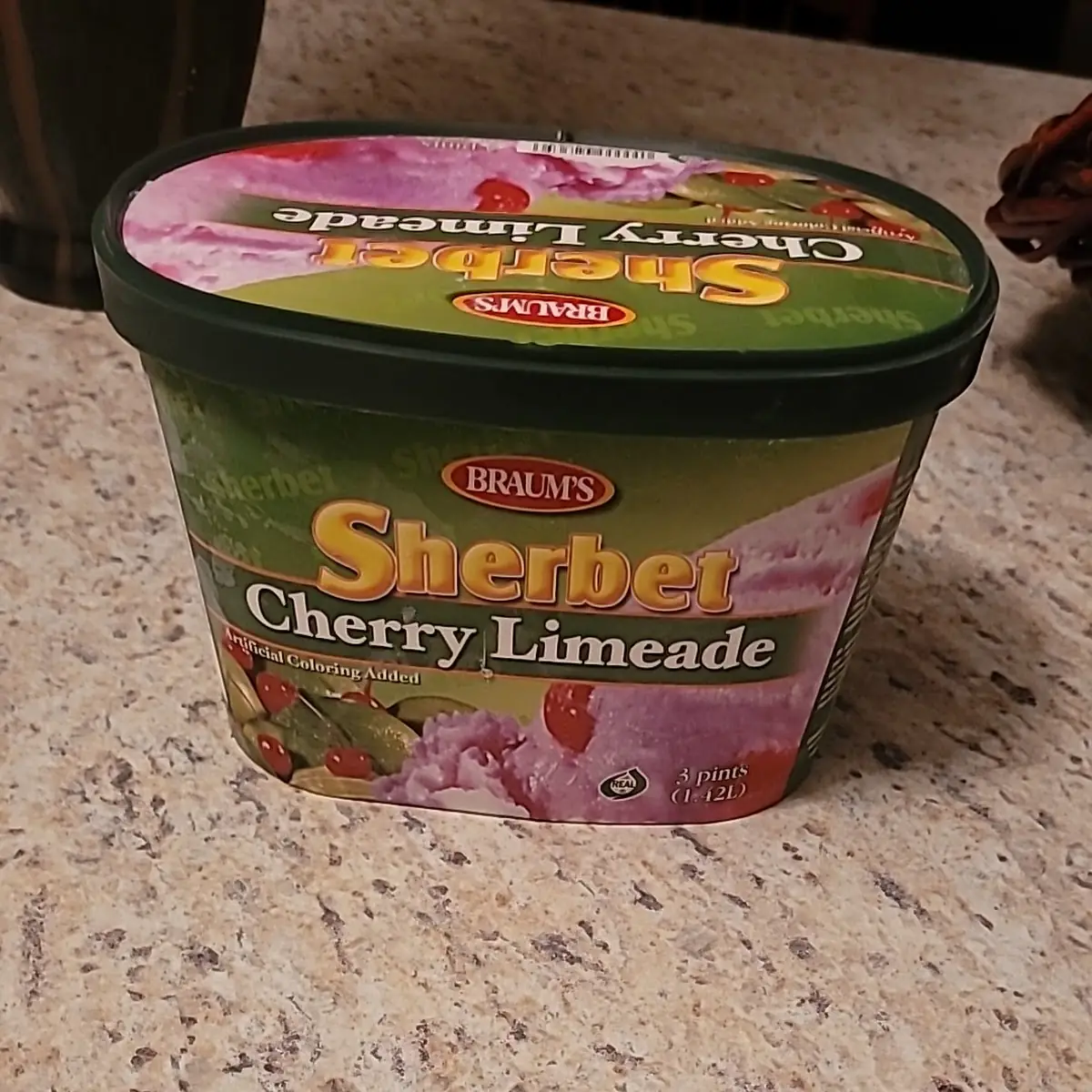 Cherry Limeade Sherbert