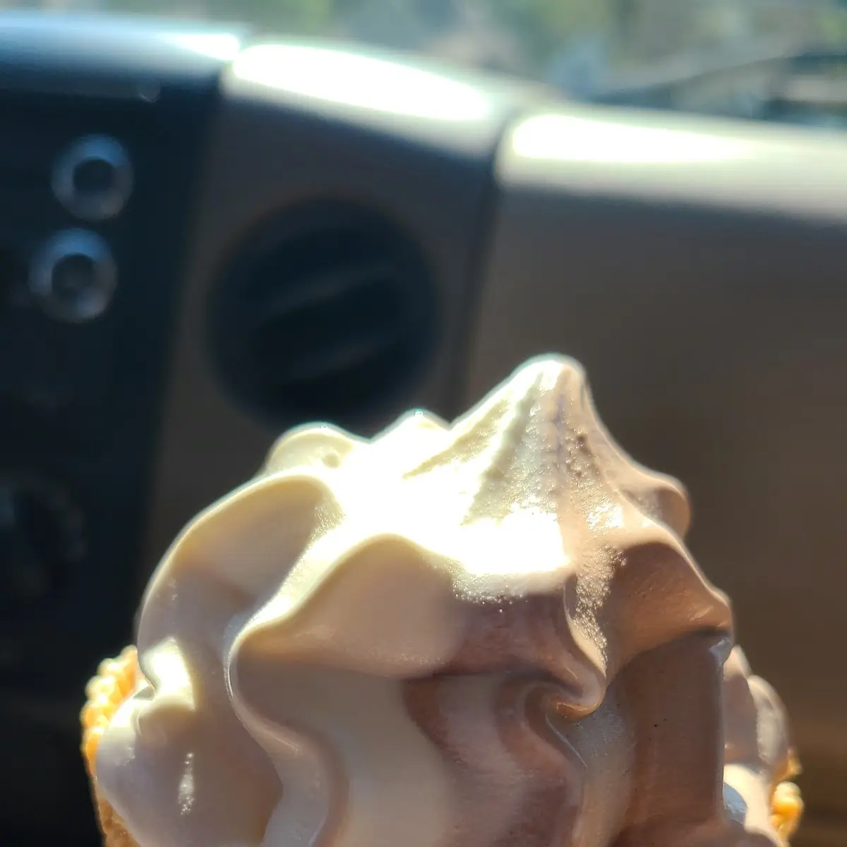 Frozen Yogurt Cone