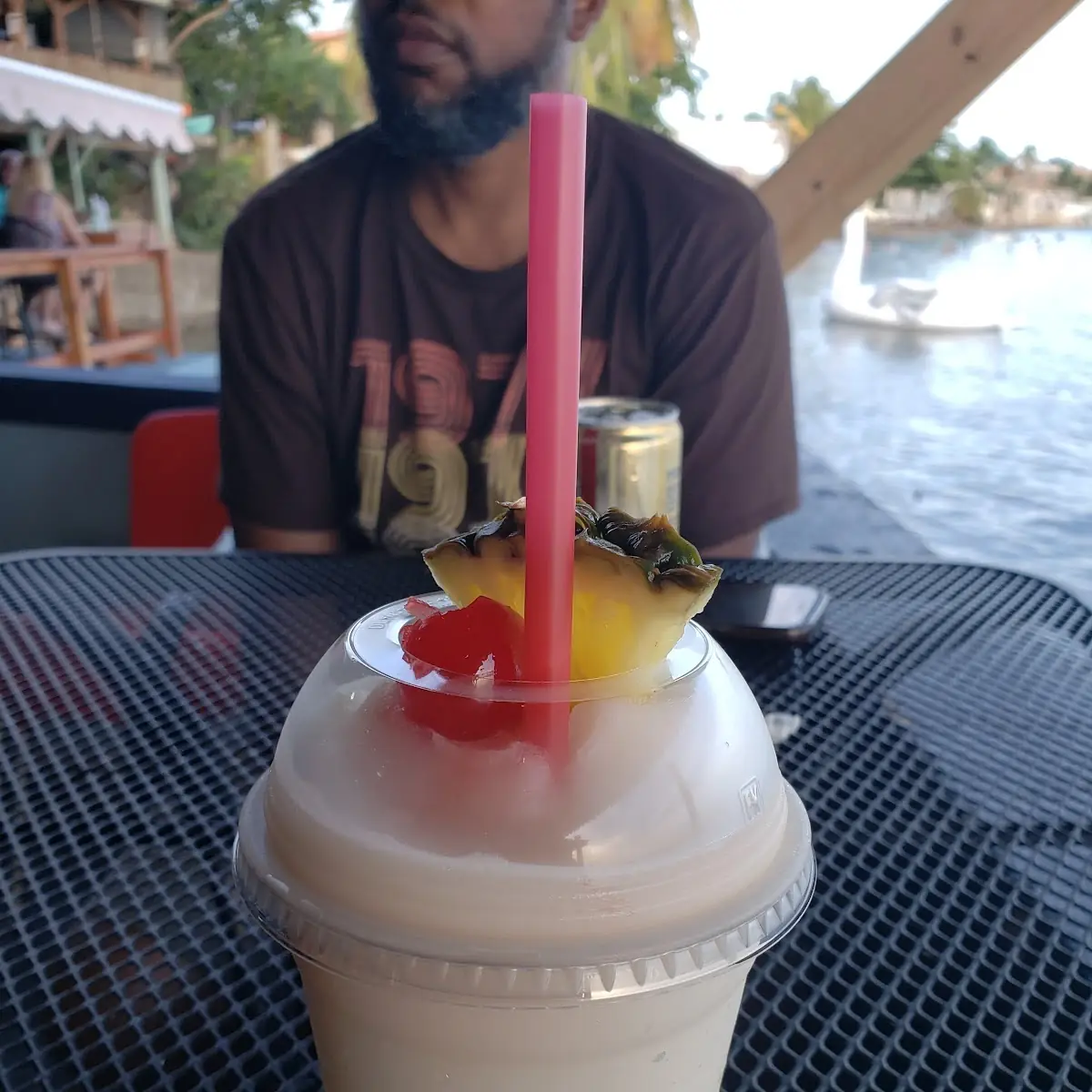 Piña Colada with Rum