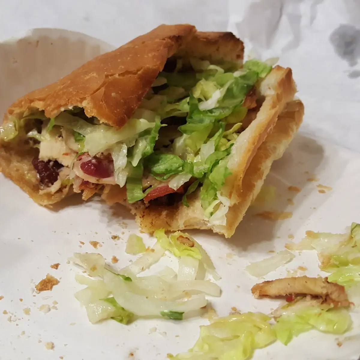 Chicken Bacon Ranch Grinder