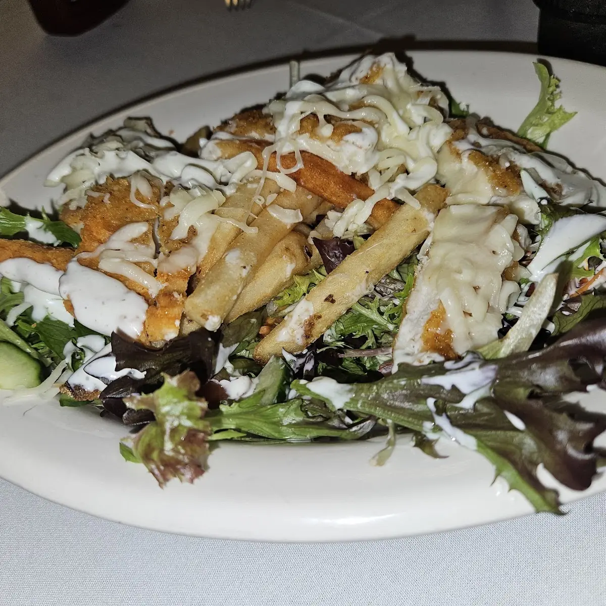 Crispy Chicken Salad