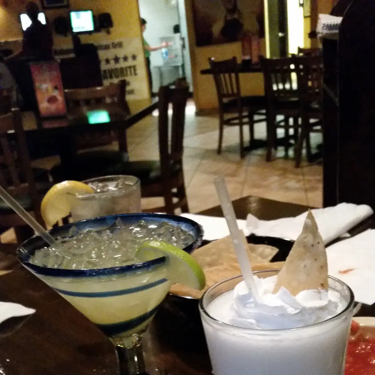 Pina Colada and Margarita
