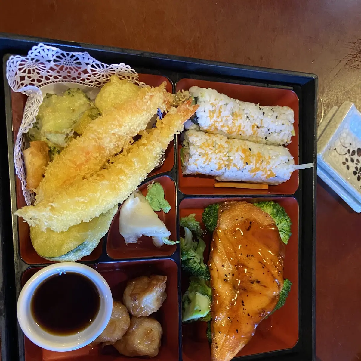 The Salmon Bento Box