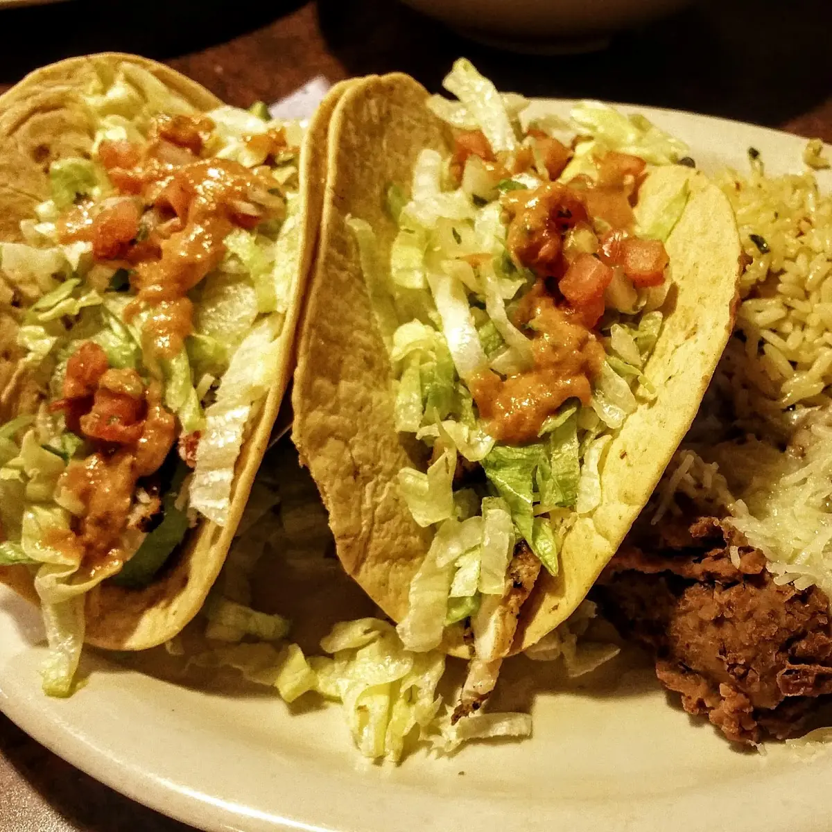 Chicken Avocado Tacos