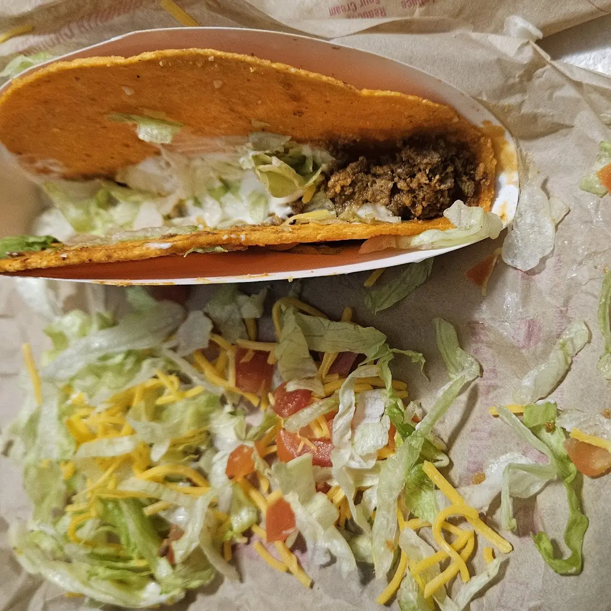 Sad Supreme Doritos Locos Tacos