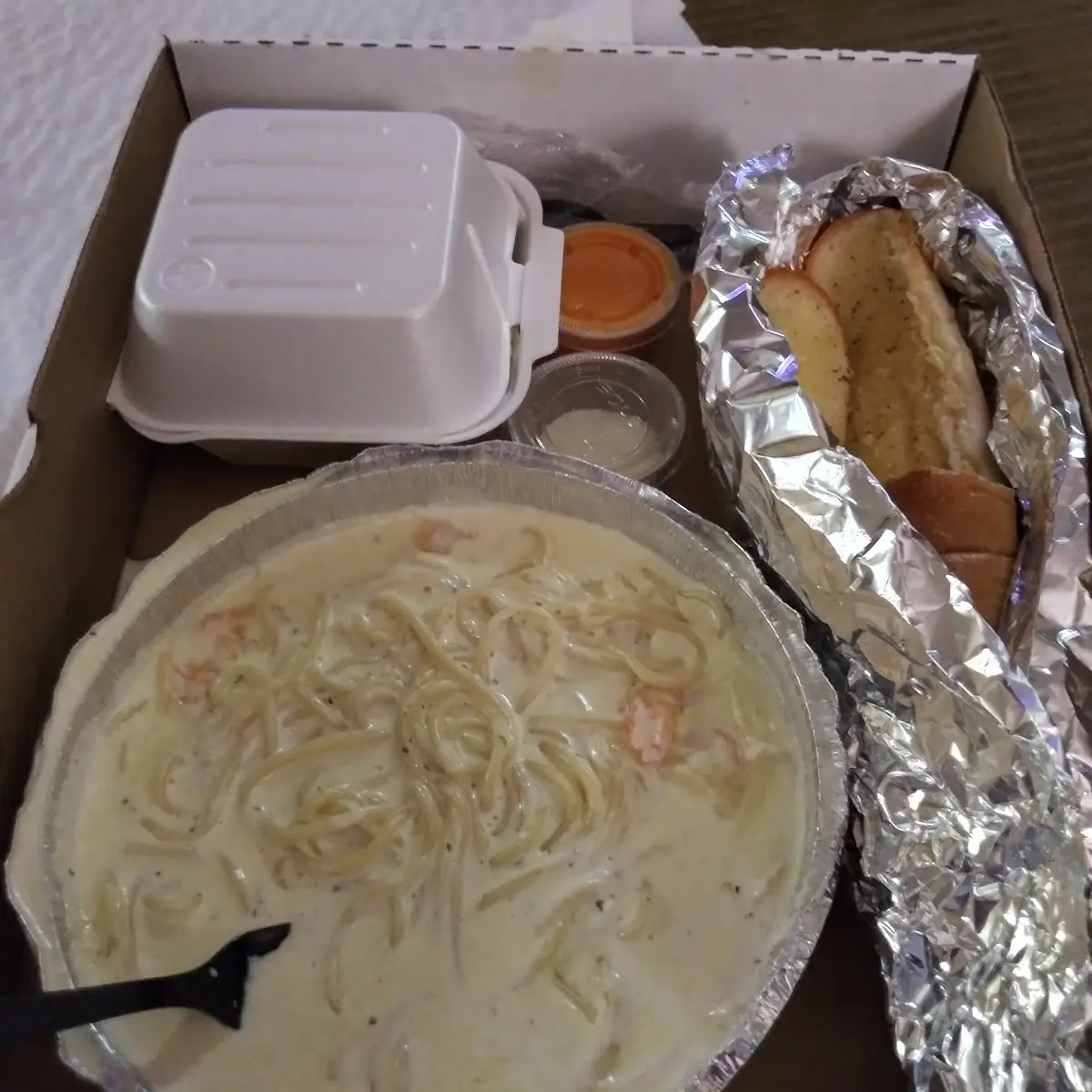 Shrimp Alfredo