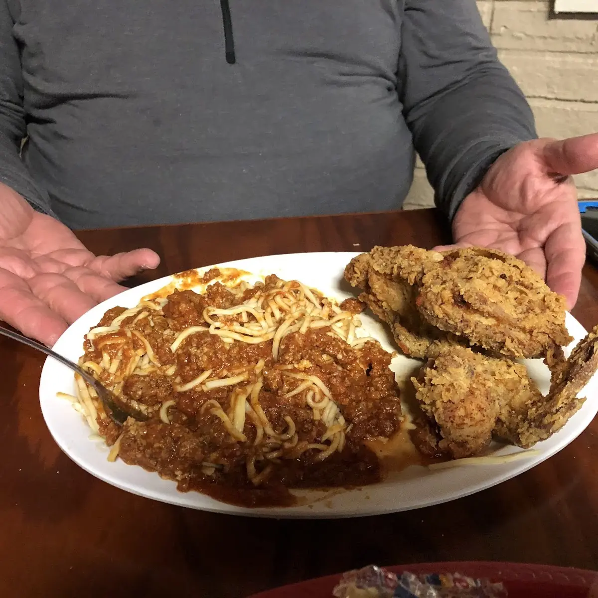 Chicken Tenders & Spaghetti