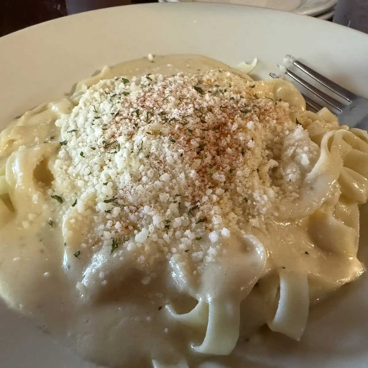Fettuccine Alfredo