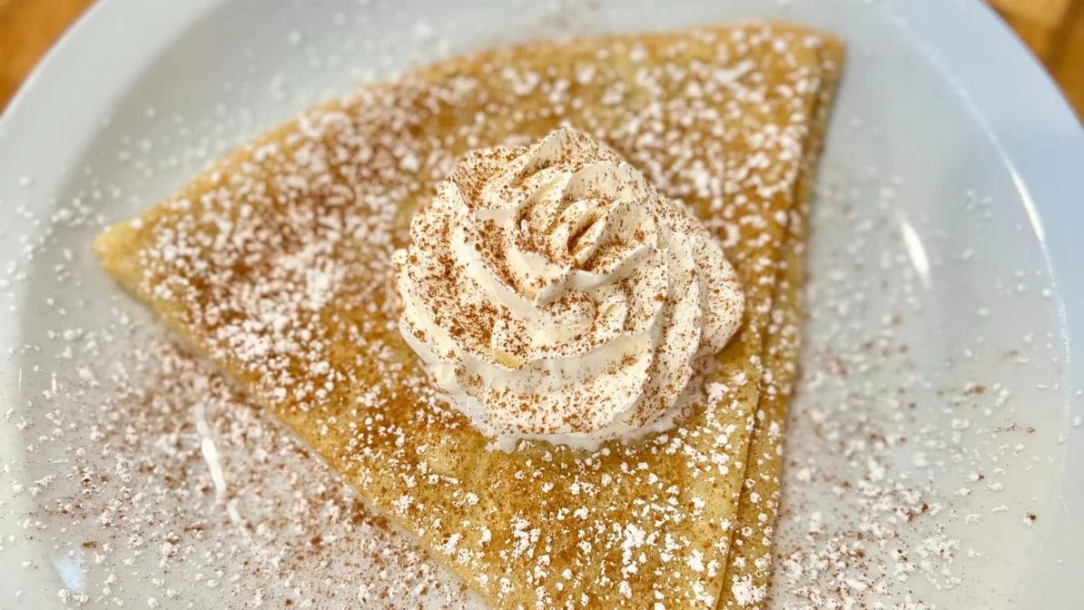 Cinnamon Sugar Crepe