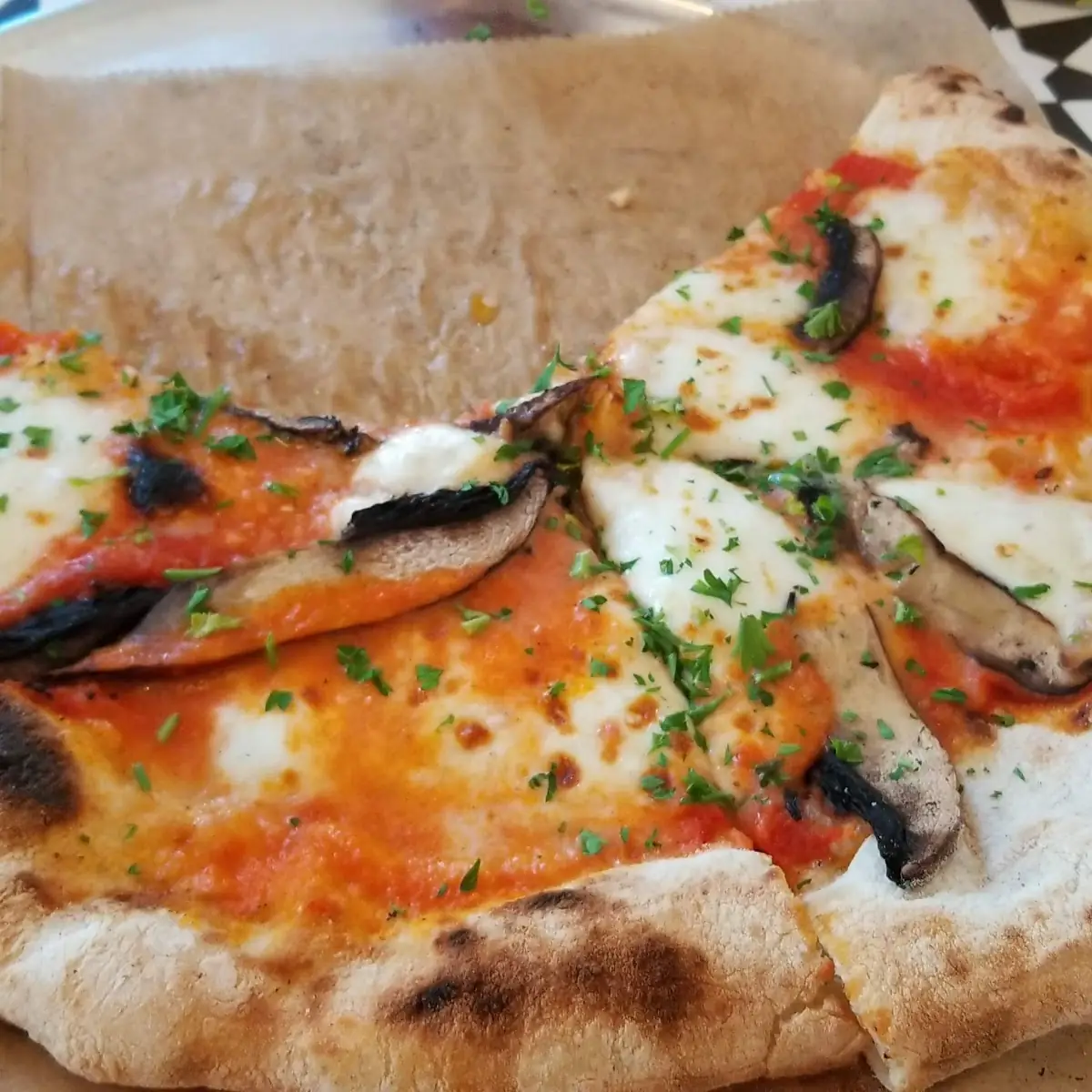 Mushroom Pizza