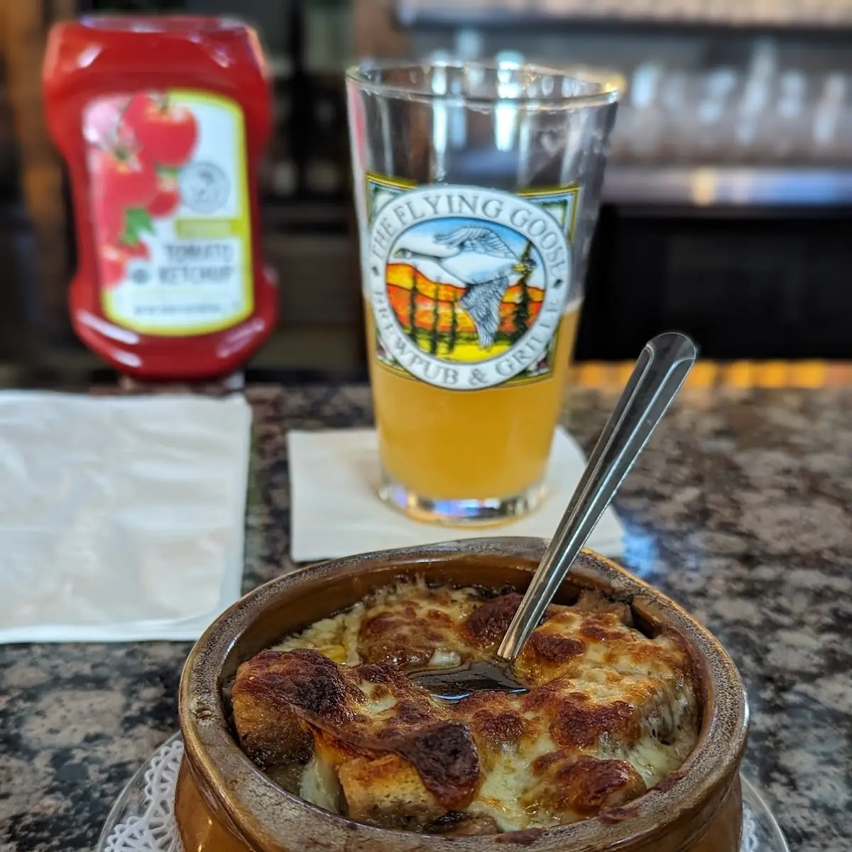 Ale & Onion Soup