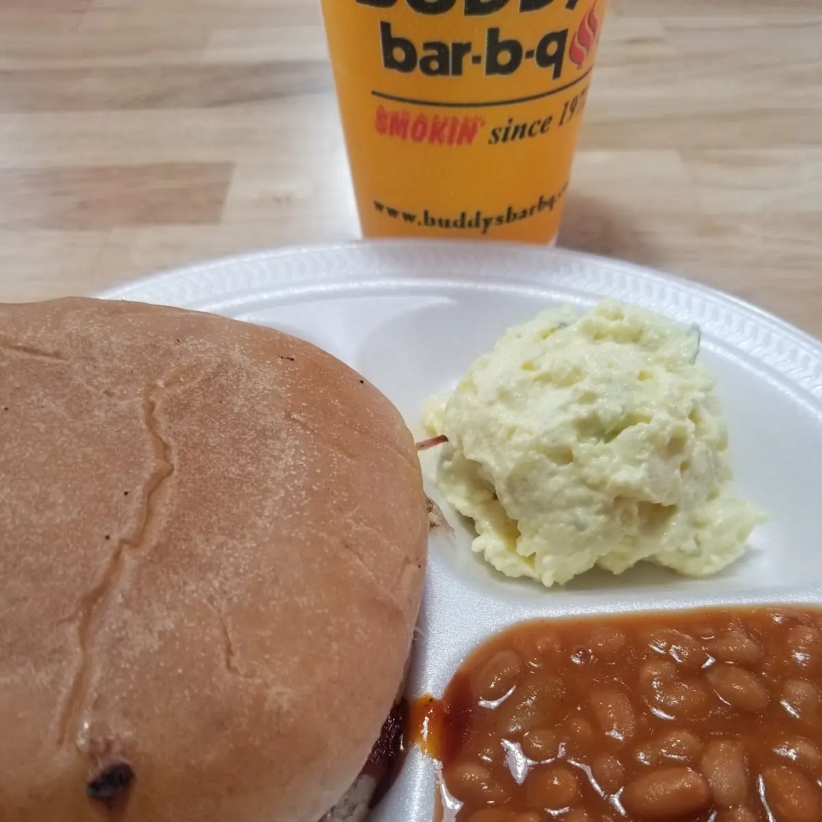 BBQ Pork Sandwich Platter