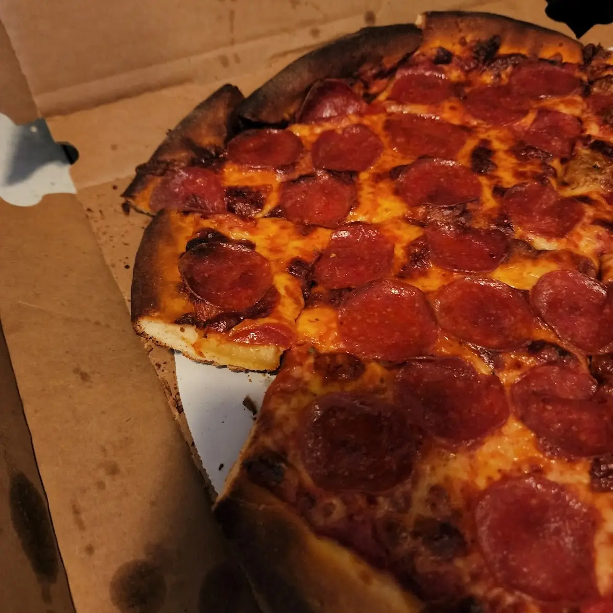 Burnt Pizza
