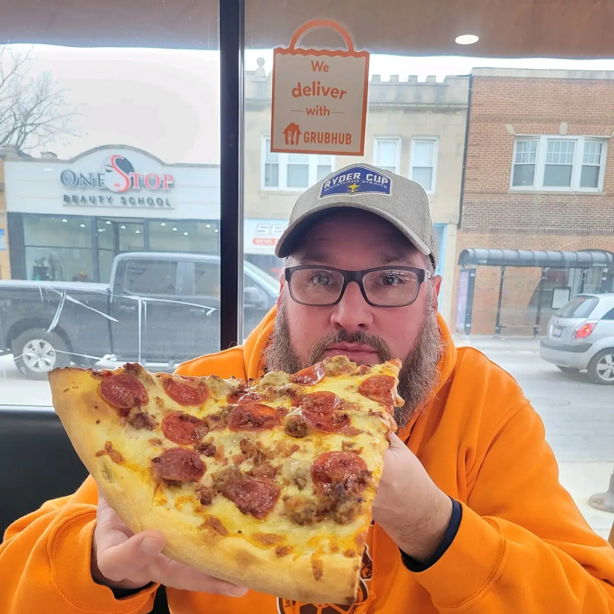 Meat Lovers Pizza Slice