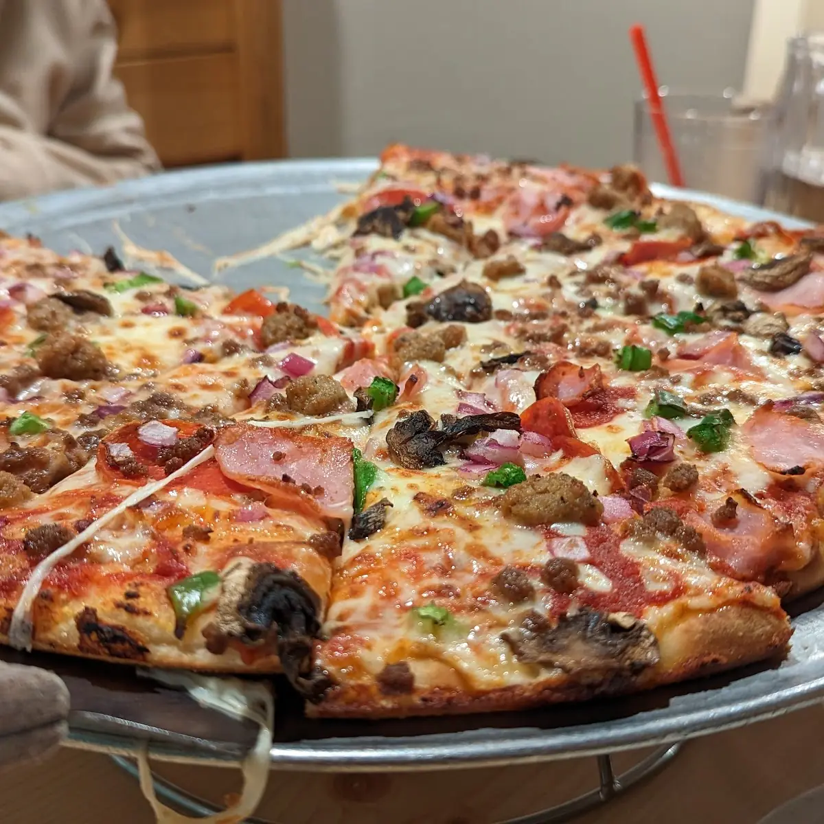 Supreme Pizza Thin Crust