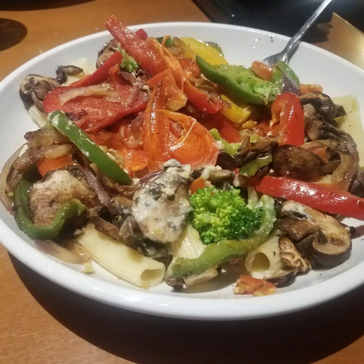 Alfredo Pasta with Vegetables