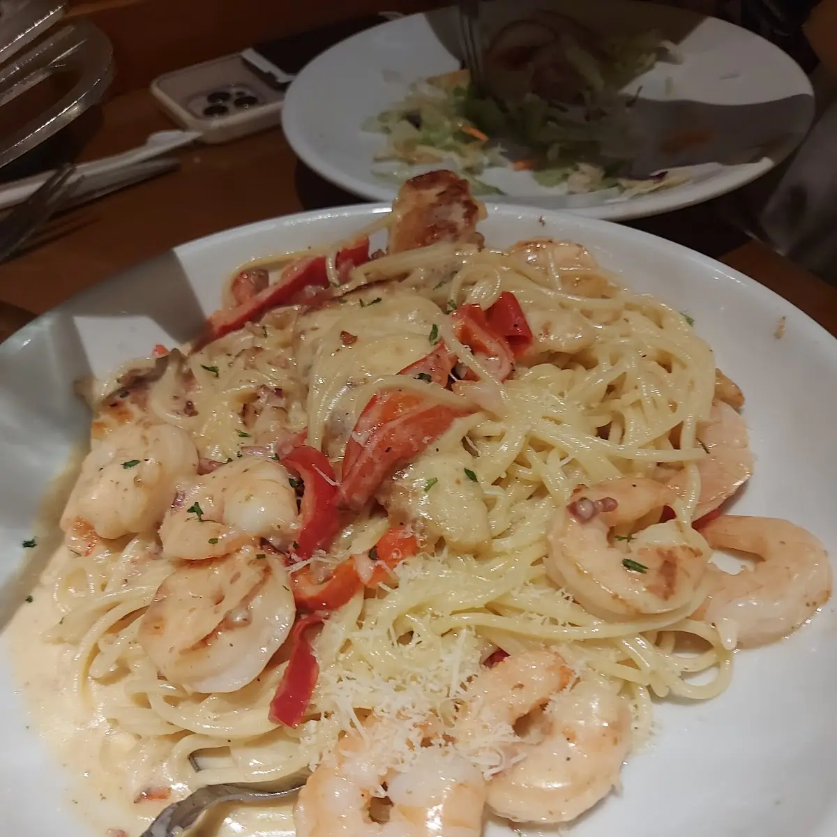 Shrimp Alfredo