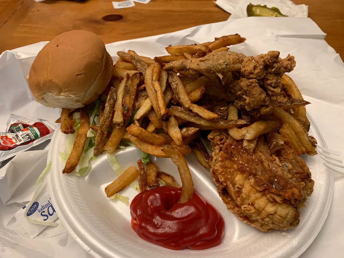 Chicken Fried Steak Sandwich Combo