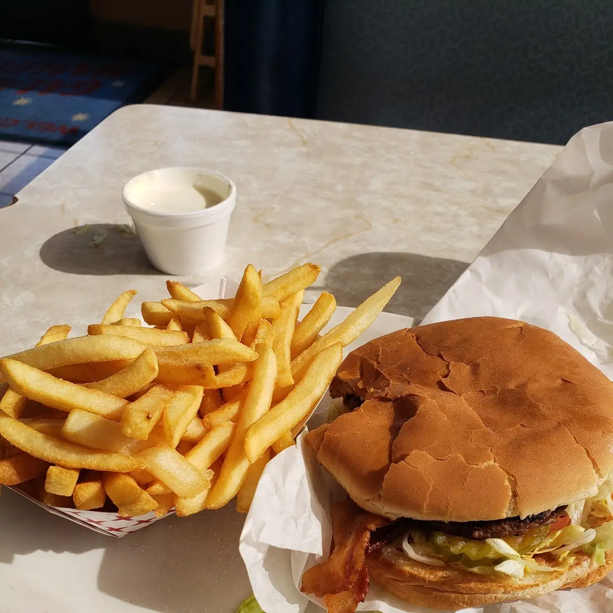 Bacon Cheeseburger Combo