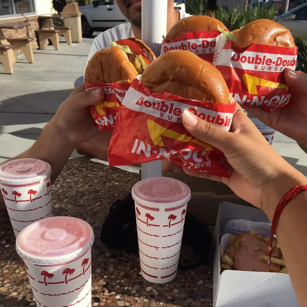 4 Double Double Cheeseburger