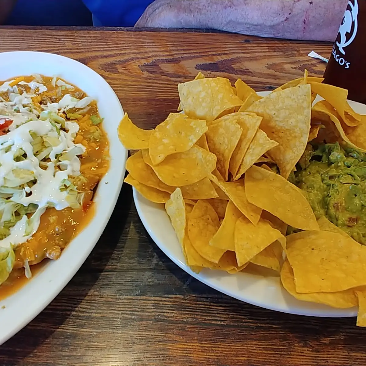 Indian Taco and Guacamole Salad