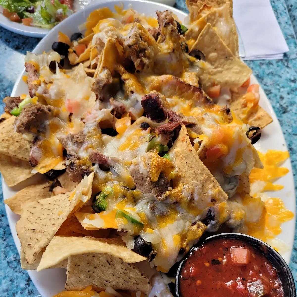 Nachos with Pulled Pork