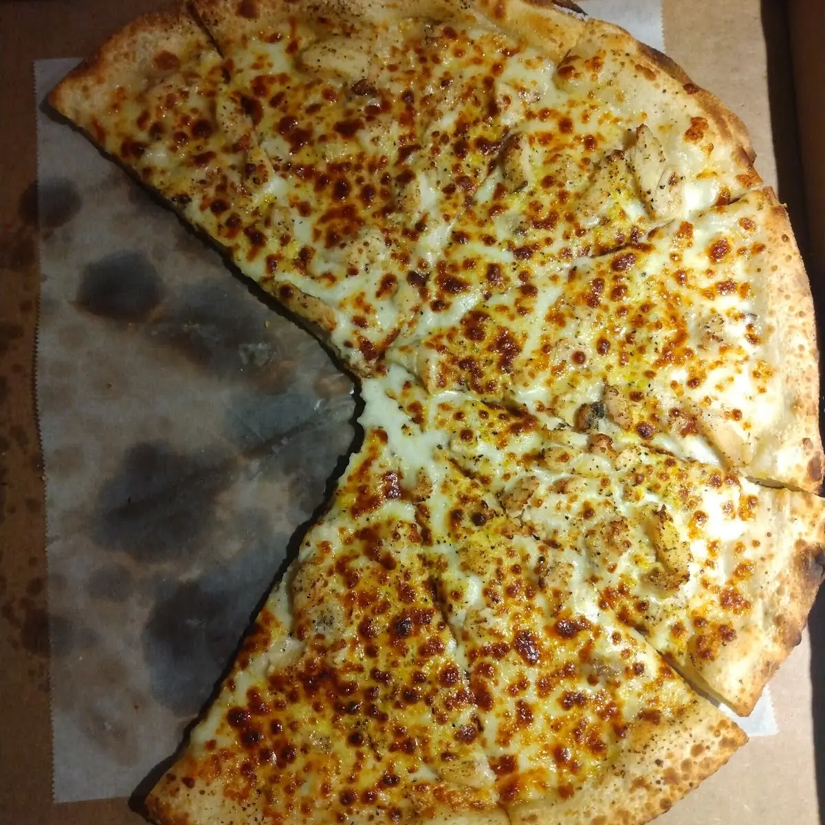 Lemon Pepper Chicken Pizza