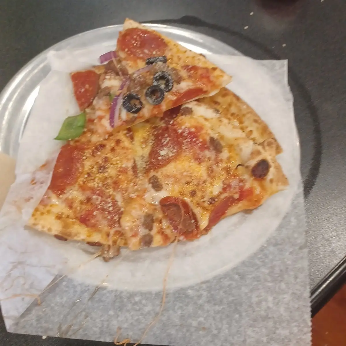 Mega Medium Pizza and Supreme Pizza